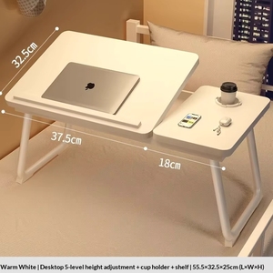 Comoda Scrivania da Letto, <span class=keywords><strong>Tavolo</strong></span> Pieghevole da Pranzo, Credenza di Lusso Curva e Liscia per Studio - Product Image 5