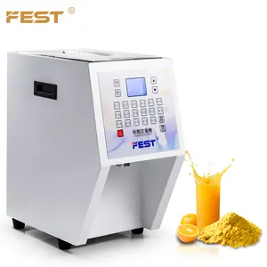 FEST 18 keys bubble tea powder dispense 8L powder dispensing machine for boba tea sugar Powder Quantizer