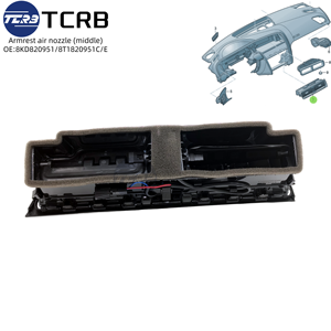 Ventilación de aire acondicionado TCRB 8KD820951 8KD820951A, parrilla central para consola, rejilla de ventilación para salpicadero central 8T1820951B para Audi A4 A5 - Product Image 3
