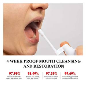 Enjuague Bucal para el Alivio de Úlceras Orales, Promueve la Reparación Mucosa, Reduce la Hinchazón, Acelera la Curación, Aliento Fresco, Uso Diario - Product Image 6