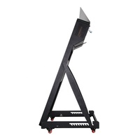 Photo Booth Cermin Layar Sentuh Profesional 43 Inci Portabel dengan Flight Case dan Kamera, Cocok untuk Acara