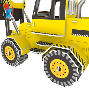 Kit de Modélisation <span class=keywords><strong>3D</strong></span> de <span class=keywords><strong>Tracteur</strong></span> Agricole en Papier, <span class=keywords><strong>Puzzle</strong></span> Éducatif pour Enfants (Moins de 50 Pièces) - Vente Flash - Product Image 5