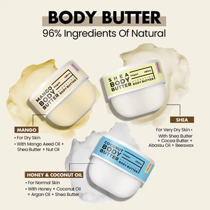 Crème corporelle au beurre <span class=keywords><strong>de</strong></span> karité bio, miel et huile <span class=keywords><strong>de</strong></span> <span class=keywords><strong>coco</strong></span>, sans parabène, hydratante, apaisante, réparatrice, <span class=keywords><strong>éclaircissant</strong></span>e pour la <span class=keywords><strong>peau</strong></span> - Product Image 2