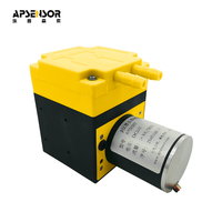 Pompe à air CC sans balais 24V 30L/min AP2430T pour échantillonnage de poussière Beta Ray, mini pompe à vide à diaphragme résistante aux hautes températures 95°C