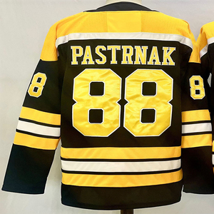 Camisetas de Hockey Cosidas para Hombre 63 Brad Marchand 1 Jeremy Swayman 73 <span class=keywords><strong>Charlie</strong></span> McAvoy 88 David Pastrnak 18 Pavel Zacha - Product Image 6
