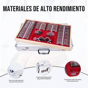 Equipo de Examen de la Vista Aist Optics, Caja de Prueba de Optometría Óptica, Juego de Lentes de Prueba JS-266 - Product Image 3