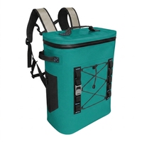 Sac à dos isotherme souple et moderne, étanche et hermétique, en TPU, 25L, avec logo personnalisé, réutilisable pour aliments et glace, 48-72 heures