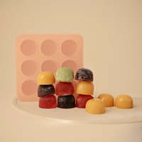 Récipient de stockage pour aliments faits maison pour bébés purées de fruits et légumes lait maternel plateau de congélation en silicone pour aliments pour bébés avec clip