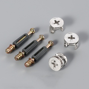 Customized Hot Sale Blue Mini Fix Factory Connector Bolts Hardware <b>Lock</b> 3 in 1 Furniture Dynamics Fitting Joint Connector - Product Image 4