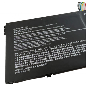 แบตเตอรี่สำหรับ ACER AP19B5L <span class=keywords><strong>Aspire</strong></span> <span class=keywords><strong>5</strong></span> A515-56G-77WL A515-43 A515-55 A515-44 <span class=keywords><strong>A514</strong></span>-54 15.4V/54 .6wh/ 3550mAh - Product Image 3