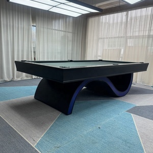Table de billard Wanyaju de style moderne original 9 pieds/8 pieds/7 pieds, meilleur prix, table de billard multifonctionnelle avec jeux de tennis et de poker personnalisés - Product Image 1