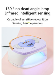 เครื่องอบเล็บยูวี LED กำลังสูง สำหรับมืออาชีพ อบแห้งเร็ว สำหรับเจลขัดเงา วัสดุพลาสติก - Product Image 5