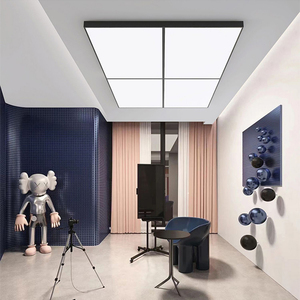 Tùy chỉnh hiện đại siêu mỏng <span class=keywords><strong>LED</strong></span> bảng điều chỉnh ánh sáng di động vuông trần trong nhà văn phòng phát sóng trực tiếp ánh sáng phòng làm việc ánh sáng - Product Image 4