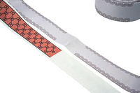 Sangle antidérapante en silicone sur mesure certifiée OEKO-TEX, accessoires vestimentaires, plusieurs couleurs au choix, sangle en nylon élastique