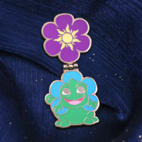 Kunshan Krell personnalisé fleur émail broche couvercle rabattable fabricant doux Anime coulissant émail broche métal personnalisé