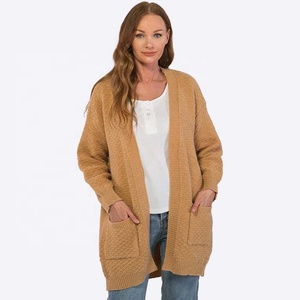 Vente en gros de pulls personnalisés pour femmes à moitié prix, événements promotionnels, cardigan grande taille pour femmes, pull en tricot, <span class=keywords><strong>manteau</strong></span> automne printemps - Product Image 1