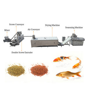 Nouvelle ligne de production d'aliments pour poissons, machine à granulés avec acier inoxydable 304, haute capacité, solution tout-en-un - Product Image 3