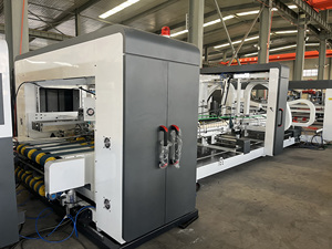 Machine à plier, coller et coudre entièrement automatique 2600 pour boîtes en carton ondulé - Product Image 3