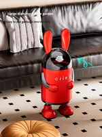 Nouveau modèle créatif en plastique écologique pour la maison, salon, chambre, salle de bain, grande capacité, design attrayant, motif animal mignon