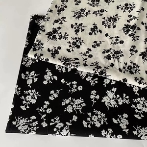 Beautiful Floral Design Classic Style Cheap Price High Quality Ready Goods Cotton <strong>Fabric</strong> for Clothing Home Textile Women Dress