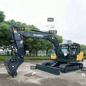 Nouvelle pelle sur chenilles Hyundai 80 d'occasion, marque coréenne, matériel d'occasion à vendre - Product Image 4