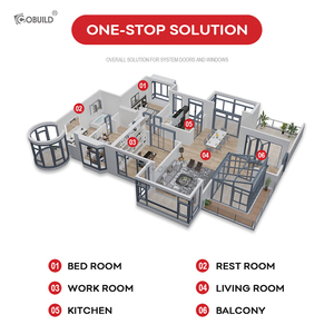 Cobuild đen tùy biến cửa gỗ thiết kế hiện đại cửa nội thất cho phòng ngủ nhà - Product Image 3