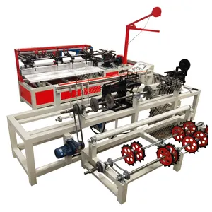 Factory Supplying Automated Full Automatic Gabion Chain Link Machine