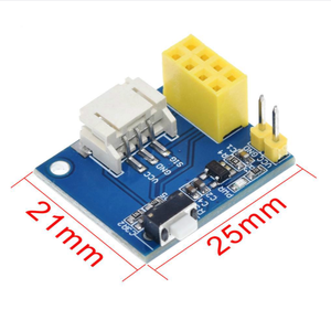 Module adaptateur de contrôleur LED RGB <span class=keywords><strong>ESP8266</strong></span> <span class=keywords><strong>ESP</strong></span>-01 <span class=keywords><strong>ESP</strong></span>-<span class=keywords><strong>01S</strong></span> IDE WS2812 Anneau lumineux électronique intelligent DIY Noël DC <span class=keywords><strong>5V</strong></span> - Product Image 1