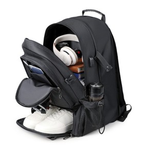 Sac à dos multifonctionnel de grande capacité personnalisé avec port USB, sac à dos de voyage imperméable pour ordinateur portable pour hommes, sacs d'ordinateur tendance - Product Image 4