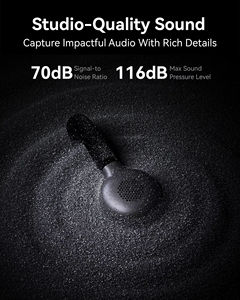 Hollyland Lark M2S <b>Wireless</b> Microphone for iPhone <b>Camera</b> Android PC Noise Cancellation Microphone for Photography Vlog Interview - Product Image 2