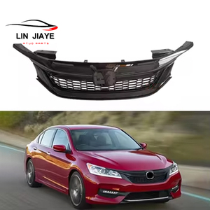 Griglia anteriore completamente nera per auto di alta qualità per 2016 2017 9th Honda Accord <span class=keywords><strong>American</strong></span> Sport paraurti anteriore griglia superiore - Product Image 4