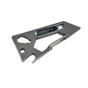 Tarjeta Multiherramienta de Acero Inoxidable con Abrebotellas, Destornillador, Llavero, Herramienta de Supervivencia EDC para Exteriores - Product Image 1