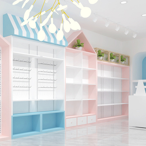 Magasin de vêtements pour enfants personnalisé Mobilier <span class=keywords><strong>design</strong></span> pour magasin pour enfants <span class=keywords><strong>Vitrine</strong></span> de <span class=keywords><strong>design</strong></span> d'intérieur - Product Image 1