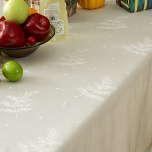 Collezione di natale nuova festa di lusso decorazione di nozze copertura della tavola filo oro poliestere tovaglia Jacquard - Product Image 6