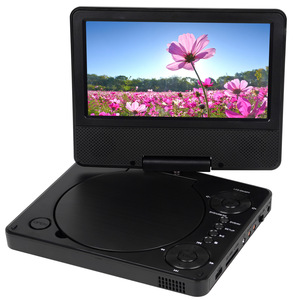 Reproductor de DVD Portátil Mini de 9.5 Pulgadas con Pantalla de 7 Pulgadas, Reproductor de CD, Reproductor de Discos de Video HD, Regalo Educativo para Niños - Product Image 2