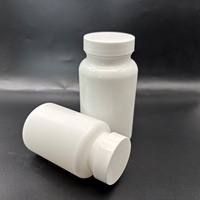 Offre Spéciale de pilules en plastique HDPE 120CC 200CC avec bouchon en plastique PP Production en usine en gros