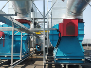 Ventilador de tiro inducido de <span class=keywords><strong>horno</strong></span> <span class=keywords><strong>industrial</strong></span> de fundición de precisión Ventiladores radiales para ventilador centrífugo de CA arquitectónico <span class=keywords><strong>industrial</strong></span> - Product Image 5