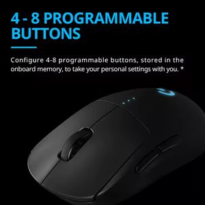 <span class=keywords><strong>Souris</strong></span> de jeu <span class=keywords><strong>sans</strong></span> <span class=keywords><strong>fil</strong></span> originale <span class=keywords><strong>G</strong></span> <span class=keywords><strong>Pro</strong></span> 2.4ghz léger 25600 DPI 25K capteur boutons programmables - Product Image 4