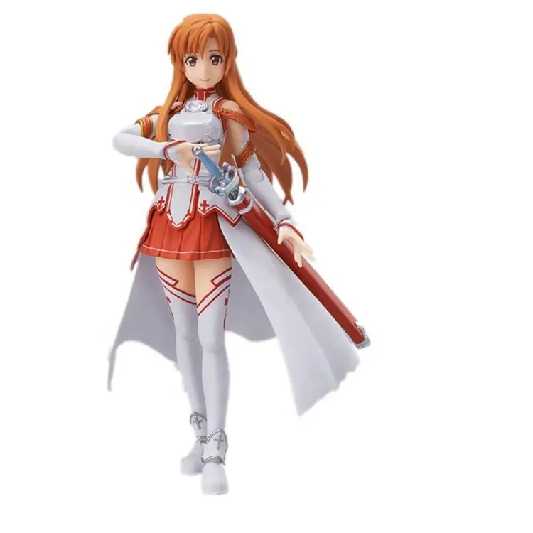 SÃO 4 Estilos 15cm Espada Arte Online Anime Action Figure Toy figuras Yuuki Asuna