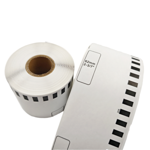 Etiquetas Térmicas Continuas DK22205 Compatibles con Impresoras <span class=keywords><strong>Brother</strong></span> QL, Etiquetas de Dirección de Envío Resistentes al Agua al por Mayor para Logística - Product Image 1