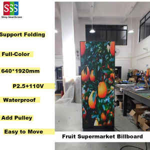 Schermo LED da Esterno Impermeabile con Supporto Rimovibile, Personalizzazione Multimediale, <span class=keywords><strong>Display</strong></span> Verticale e Raffreddamento Intelligente - Product Image 5