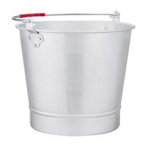Aluminum Water <b>Bucket</b> Extra Thick Precision Aluminum Household Outdoor Fishing <b>With</b> <b>Lid</b> - Product Image 4