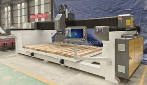 Haute précision vitesse rapide marbre granit Quartz cuisine comptoir découpeuse 5 axes <span class=keywords><strong>CNC</strong></span> pont scie pierre découpeuse - Product Image 6
