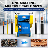 Machine à dénuder les fils électriques Lansing F60-1 compacte et efficace pour le recyclage des câbles usagés