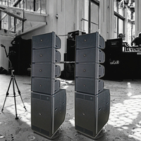 Enceinte de sonorisation active professionnelle HA2, ligne de baffles, haute puissance, 5 pouces, enceintes professionnelles