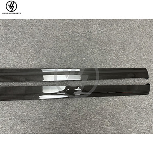 AUTO PARTS Carbon Fiber Side Skirt Finish for Lamborghini Huracan LP580 2014-2018 Left Side Body <b>Kit</b> Part - Product Image 4