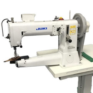 <span class=keywords><strong>Machine</strong></span> à coudre Jukis TSC-441U <span class=keywords><strong>d</strong></span>'<span class=keywords><strong>occasion</strong></span>, 1 aiguille, lit cylindrique semi-long, <span class=keywords><strong>machine</strong></span> à point droit avec un grand crochet - Product Image 1