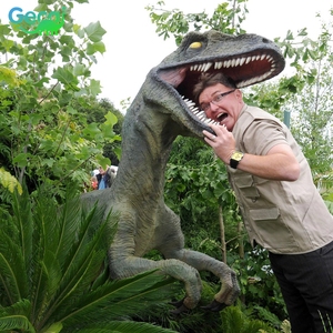 <span class=keywords><strong>Jurassic</strong></span> Haute Qualité Mobile Robotique Animatronic Dinosaure Taille Réelle Électrique <span class=keywords><strong>Raptor</strong></span> Dinosaures Modèles - Product Image 2