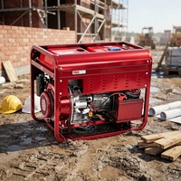 Groupes électrogènes diesel silencieux à châssis ouvert 2,5 kW, 3 kW, 5 kW, 8 kW, 10 kW avec ATS en option 110/220/380 V pour extérieur - Planta Eléctrica