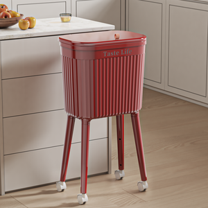 Yeni Gelen Eller Serbest Çöp Kovası - Ekstra Büyük Kapasiteli, Tekerlekli Uzun Tasarım, Ev Kullanımı İçin, Oturma Odası ve Yatak Odası İçin Uygundur - Product Image 5